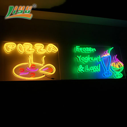 Led flex neon sign